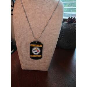 Pittsburgh Steelers Dog Tag Chain Necklace